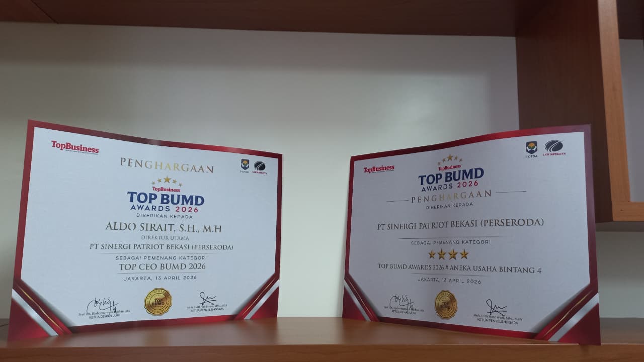 TOP BUMD Awards 2026: SPB Raih 3 Penghargaan