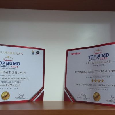 TOP BUMD Awards 2026: SPB Raih 3 Penghargaan